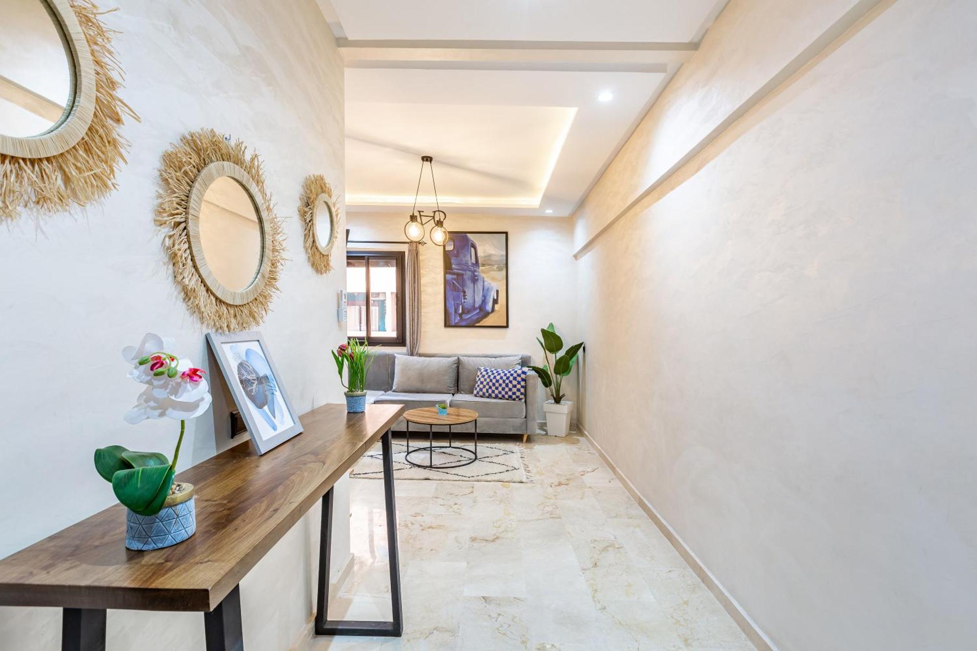 Magnificent Apartment In Gueliz - 100% Equipped Marrakesh Exterior foto
